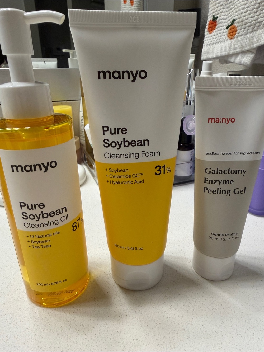 Manyo cleansing trio